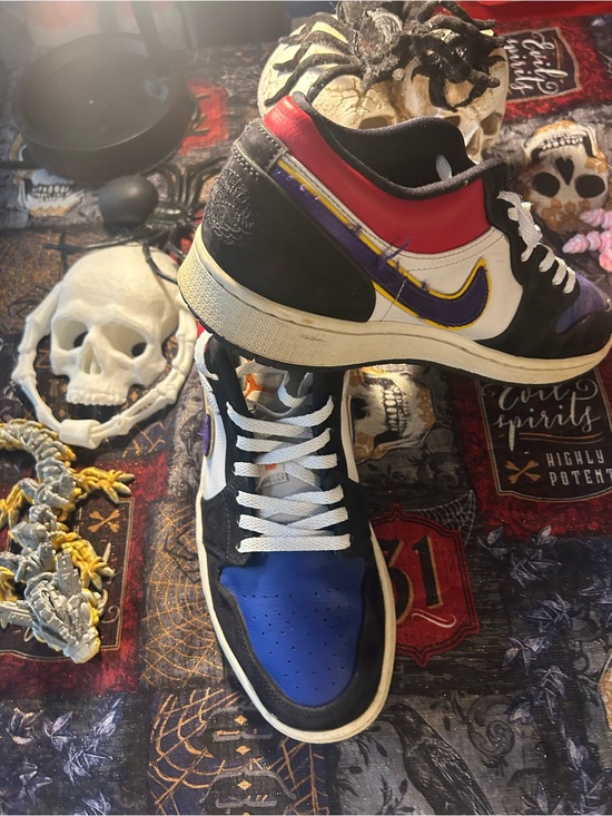 Nike Other - Nike Low-Top Sneakers - Blue/Red/Black/White/Purple